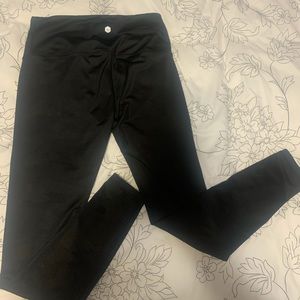 Active Queen Camouflage Black Workout Leggings